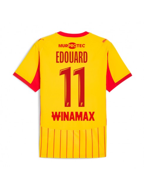 RC Lens Odsonne Edouard #11 Heimtrikot 2025-26 Kurzarm RC Lens Odsonne Edouard #11 Heimtrikot 2025-26 Kurzarm